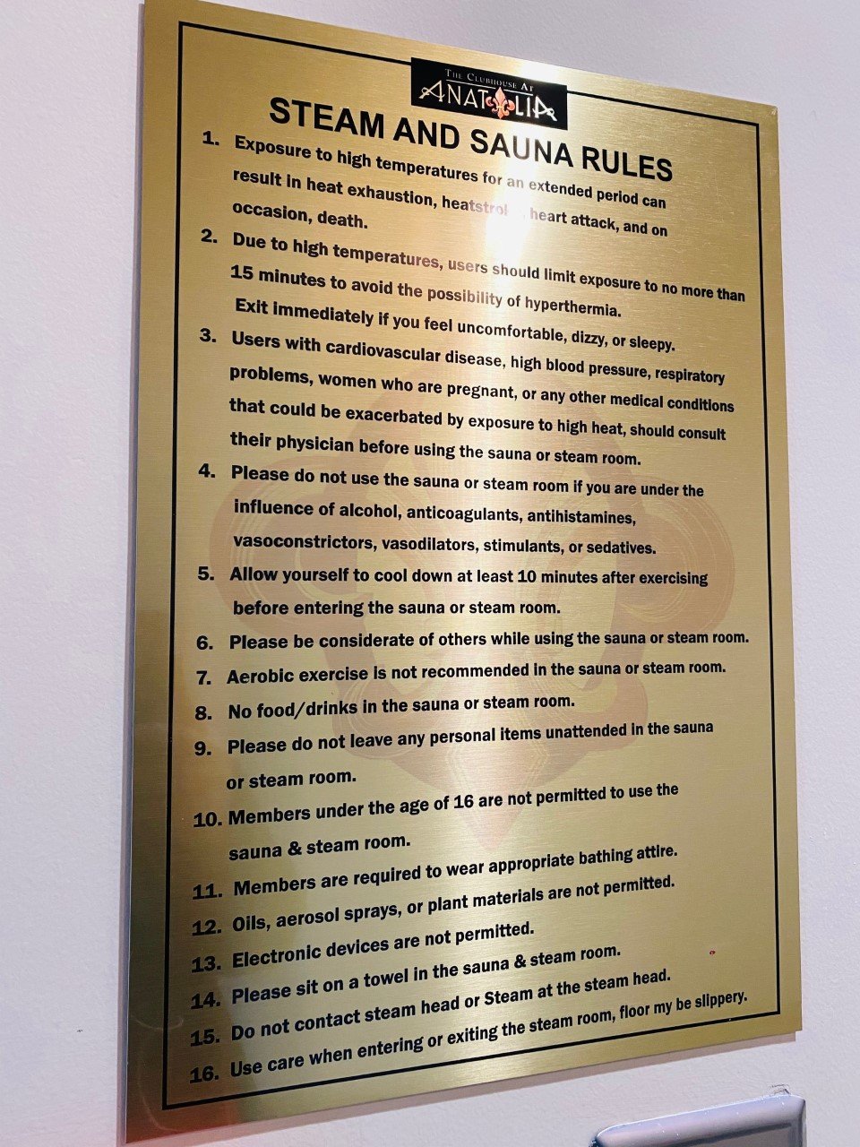  De 10 regels van sauna-etiquette